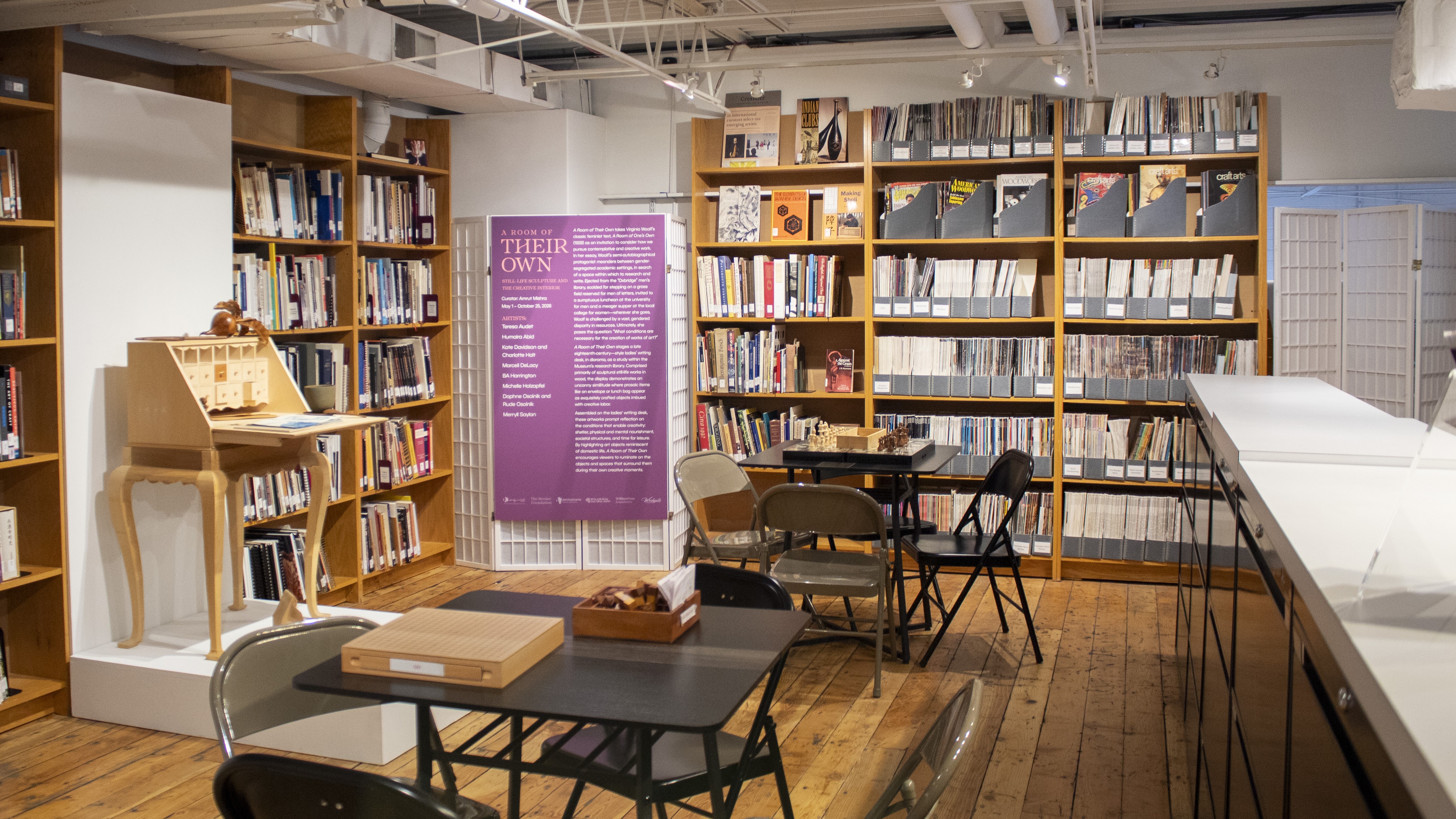 A Room of their Own: Still-Life Sculpture and the Creative Interior at Museum for Art in Wood — image 2